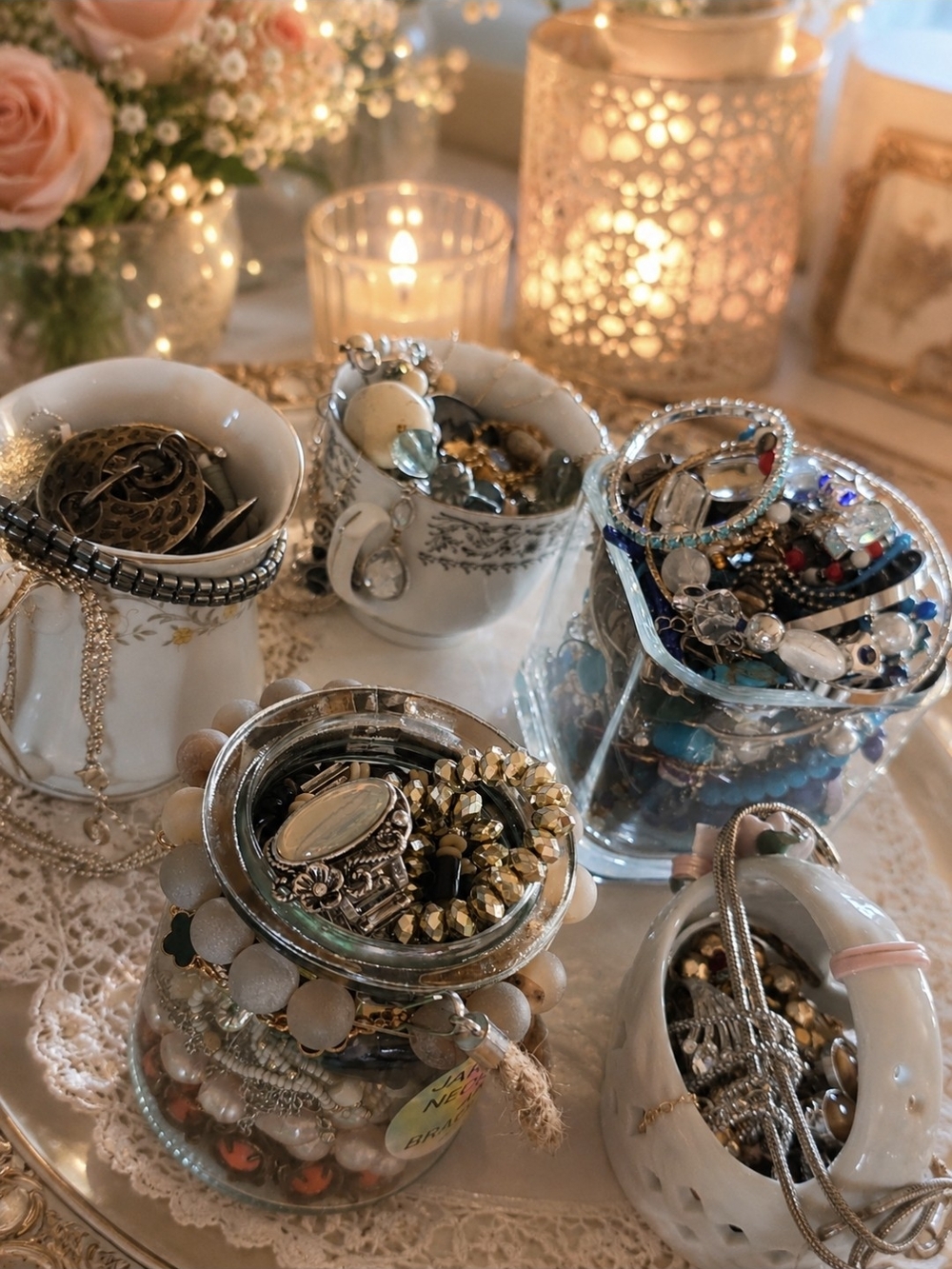 Bundle Of 5 Mini Jars